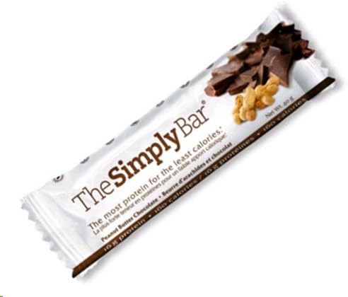The Simply Bar Peanut Butter Chocolate (Case of 15) 1.40 Ounces