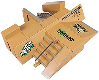 Skate Park Kit Ramp Parts for Tech Deck Fingerboard Mini Finger Skateboard Fingerboards Ultimate Parks