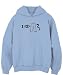 Sexy Slang - One Eyed Trouser Snake - Carolina Blue Pullover Hoodie