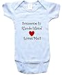 SOMEONE IN RHODE ISLAND LOVES ME - RHODE ISLAND BABY - State-series - White, Blue or Pink Onesie / Baby T-shirt