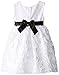 Blueberi Boulevard Girls' SL AO Self Stitch Dress