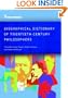 Biographical Dictionary of Twentieth-Century Philosophers (Routledge Reference)