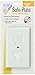Mommy's Helper - Safe Plate Electrical Outlet Covers Standard, White - 3 Pk