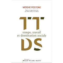 Temps, travail et domination sociale : Une r�interpr�tation de la th�orie critique de Marx