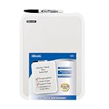 BAZIC 8.5 X 11-Inches Dry Erase Board with Marker ~ BAZIC