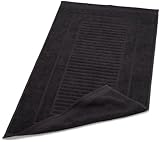 IMAGE OF Danica Studio Aegean Bathmat, 20 by 36-Inch, Black