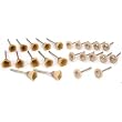 24 Soft Polishing Wheel Cup Brushes Rotary Tool Set