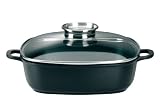 ELO 82879 Quadratische Servierpfanne / Aroma / 28 x 28 cm / mit Glasdeckel und Aromaknopf