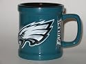 PHILADELPHIA EAGLES 11 oz. Team Logo Sculpted COFFEE MUG