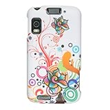 Autumn Flower Crystal Rubber Touch Snap-On 2pcs Phone Protector Hard Cover  ....