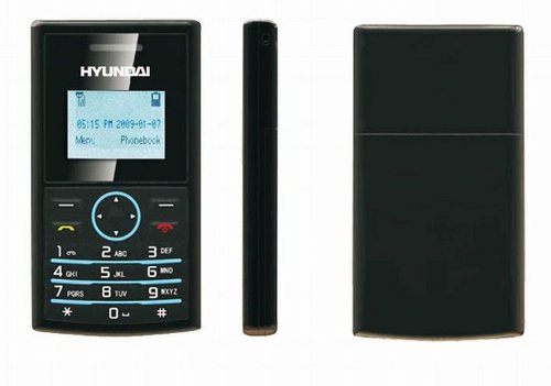 Hyundai MB-108 schwarz Handy ohne Branding