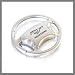 Ford Mustang Logo Steering Wheel Key Chain