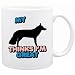 New  My White German Shepherd Dog Thinks I Am Great  Mug Dog