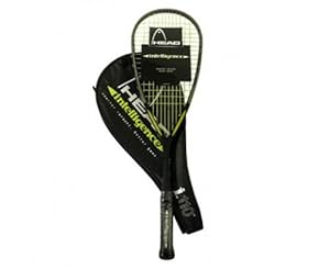 HEAD i110 Squash Racquet (2 Racquet Special), 110g