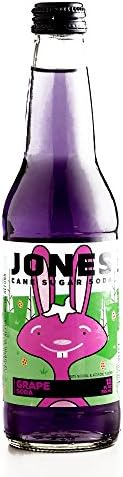 Jones Easter Grape Soda 12 oz each (2 Items Per Order)
