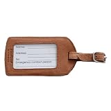 Saddler Leather Luggage Tag