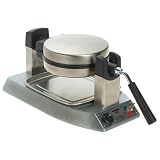 Waring Pro WMK300 Belgian Waffle Maker, Brushed Stainless