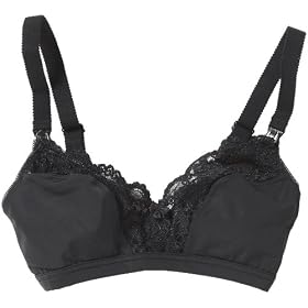 Carriwell - 2031 - Soutien Gorge d'Allaitement avec Dentelles - Noir - ll