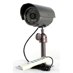 Nachtsicht �berwachunungskamera mit Endlos-Aufzeichnung auf SD-Card (Profi �berwachung Tag & Nacht, superleichte Installation!) - Die Profi Security Cam / Spionkamera
