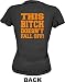 This Bitch Doesn't Fall Off Women's Tee Shirt in 6 Colors Small thru XXL