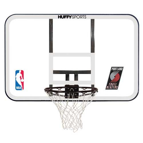 Portland Trailblazers NBA Backboard and Rim Combo