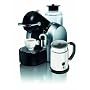 Nespresso D290 Concept Automatic Coffee-and-Espresso Machine with Aeroccino Milk Frother, Satin Chrome