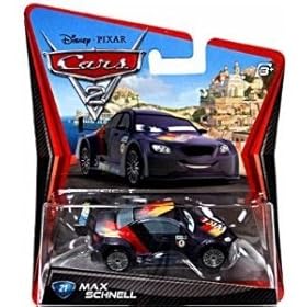  Disney / Pixar CARS 2 Movie 155 Die Cast Car #21 Max Schnell