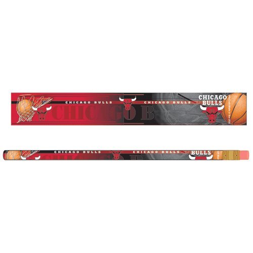 Chicago Bulls Pencil 12 Pack