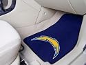 San Diego Chargers universal fit Carpet 2 Pc Car Floor Mat (Rug)