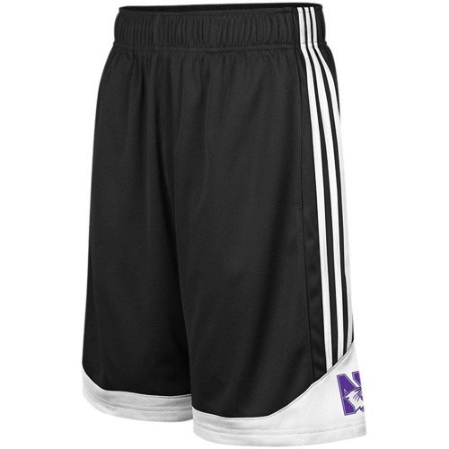 Northwestern Wildcats adidas Black Pre-Game Short
