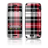 Red Plaid Design Protective Skin Decal Sticker for LG Voyager VX10K VX10000 Cell Phone