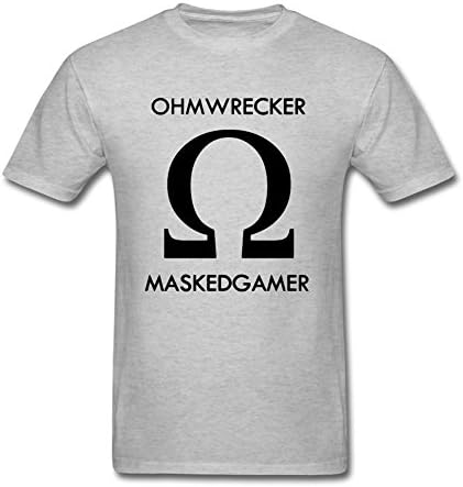 yonghui77 Men's Ohmwrecker Logo Short Sleeve T Shirt