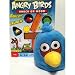 ANGRY BIRDS KNOCK ON WOOD GAME AND BLUE ANGRY BIRD PLUSH