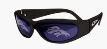 Click here to buy Denver Broncos Titan Sunglasses (Black Matte) by Jax.
