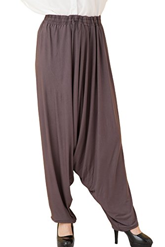 (Goldjapan)ゴールドジャパン 大きいサイズ レディース サルエル ロング丈 パンツ サルエルパンツ ウエストゴム ストレッチ パンツ ズボン 長ズボン 伸縮性 伸びる 足長 美脚 カジュアル ヨガウェア  ダンス フィットネス goldfit-005