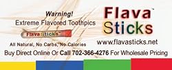 Flavored Toothpicks 3 Flavor Sampler Packs - 36 Count