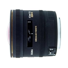 Sigma 4.5mm F2.8 EX DC HSM Circular Fisheye Lens for Canon Digital SLR cameras
