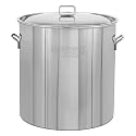Bayou Classic 1022 Stainless Steel Stockpot, 122-Quart