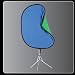 Westcott 6'x7' Chroma Key Green Blue Screen Reversible Collapsible with Stand 5985
