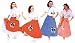 poodle48 - Costumes For All Occasions AC253LG Poodle Blouse White
