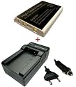 ANGEBOT IM SET: Hochleistungs Kamera Li-Ion Akku + Akku Ladegerät mit Kfz Adapter für Nikon Coolpix P500 P6000 P80 P90 P100 P-500 P-6000 P-80 P-90 P-100 ersetzt EN-EL5 ENEL5 EN-EL-5
