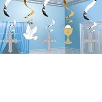 Grace 24in Hanging Swirl Decoration 5ct