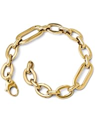 14k Yellow gold Leslies Polished Fancy Link Bracelet