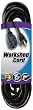Coleman Cable 02306 15-Feet 16/3-Wire Gauge Vinyl Outdoor Extension Cord, Black