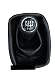 Produkt-Bild: BMW E36 E46 Schaltsack Schaltmanschette mit Schaltknauf 5 Gang Schaltknauf (12mm Bohrung) Art- Leder schwarz BMW LIMO COMPACT KOMBI CABRIO