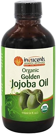 Inesscents, Organic Golden Jojoba Oil, 4 Fl Oz