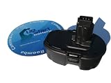UpStart Battery for Dewalt 18 Volt Power Tools. Includes UpStart Battery Mouse Pad. 18V. 3300mAh