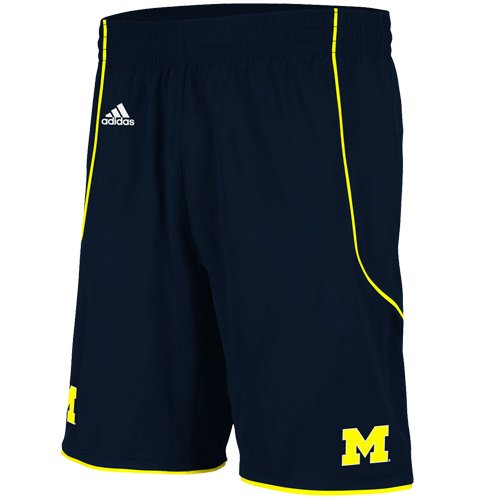 adidas Michigan Wolverines Men's Replica Basketball Shorts
