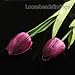 10pcs Wholesale Tulip Flower Latex Real Touch for Wedding Bouquet Decor Flowers (KC455Purple Tulip)