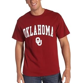 Oklahoma Sooners 100% Cotton Short Sleeve T-Shirt